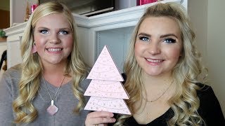 TOO FACED UNDER THE CHRISTMAS TREE!!! | Swatches + Review | Kortney and Karlee