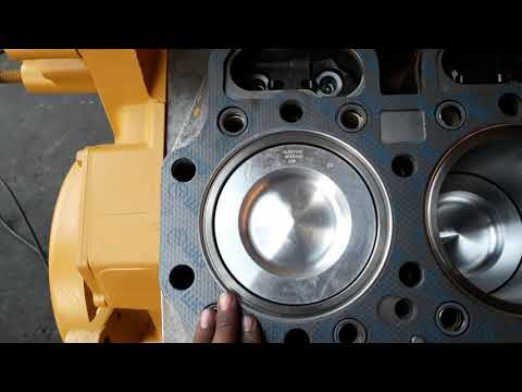 CAT 3412.cylinder heads gasket installation guide.