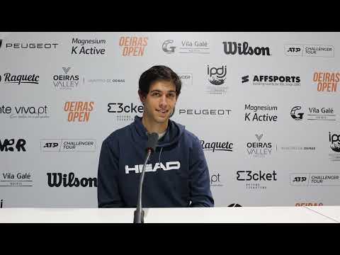Conferência de Imprensa de Nuno Borges (2R) — Oeiras Open 1 2022
