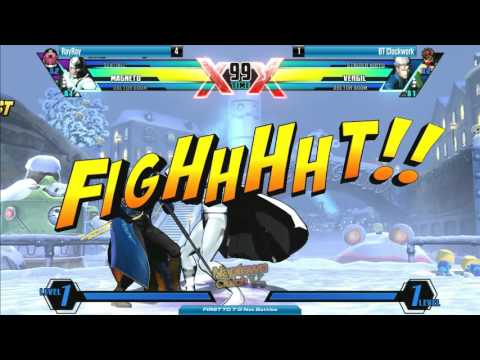 UMVC3 FT7 @ Naptown Clutch V - RayRay vs BT Clockwork [720p/60fps]