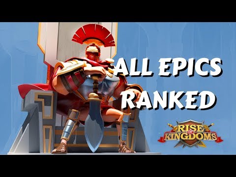 EPIC TIER LIST - BEST COMMANDERS for each role | Rise of Kingdoms
