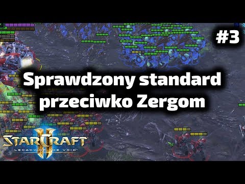 Sprawdzona standardowa gra przeciwko Zergom - Terran poradnik - 16 marine stimpack TvZ #3