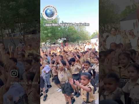 Little feet, big energy! Our Nursery to 2nd students enjoyed a fun-filled aerobics session 🤩