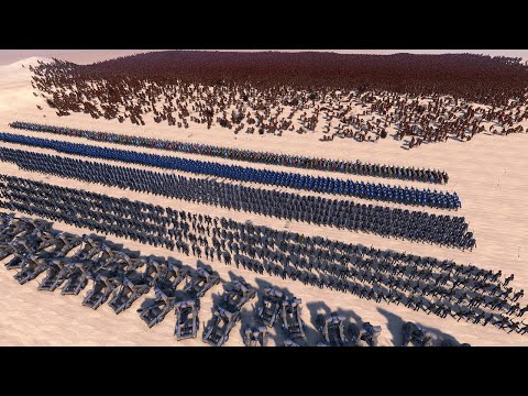 Spartans Try to Through 6 Strong Medieval Army - Ultimate Epic Battle Simulator