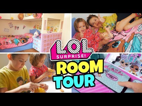 LOL SURPRISE ROOM TOUR: Trasformiamo la Cameretta dei Bambini