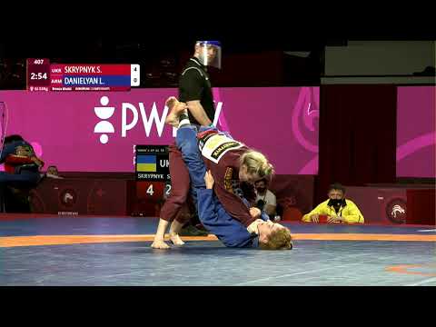 BRONZE Women's GP GI - 53 kg: S. SKRYPNYK (UKR) v. L. DANIELYAN (ARM)