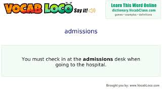 Video thumbnail for admissions