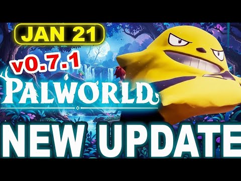Palworld UPDATE 0.7.1 Patch The First 2026 Update Changed More Than You Think
