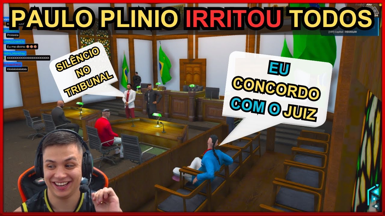 PAULO PLINIO o MILIONÁRIO IRRITANTE 🔥😂 GTA RP Paulinho o Loko 😂😂