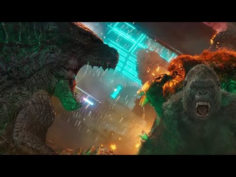 Godzilla and Kong roar off but with the 2014 and 2017 roar