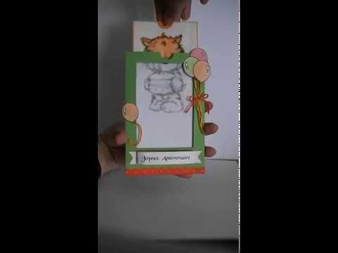 Carte d'anniversaire magique