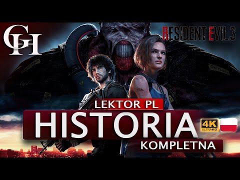 RESIDENT EVIL 3 LEKTOR PL | CAŁY FILM | HISTORIA KOMPLETNA Z GRY [CUTSCENKI/KINOWY GAMEPLAY] PC 4K