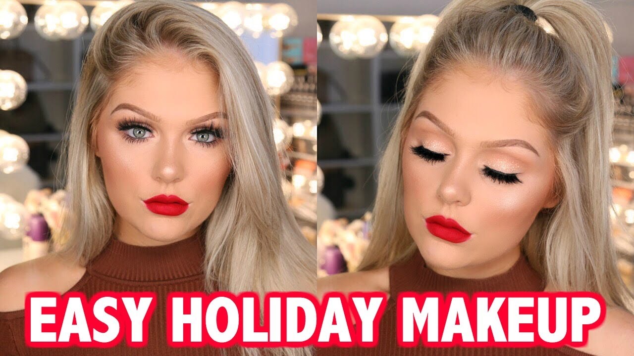EVERYDAY HOLIDAY MAKEUP TUTORIAL 2017