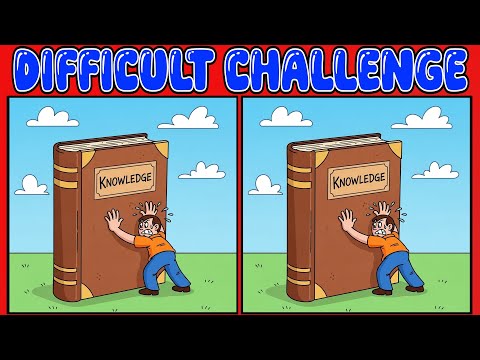 【Spot & Find the differences】🚨HARD but Rewarding!! Enjoy the Challenge of Spot the Differences!