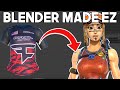 How To Add Jerseys To Fortnite Skins Blender Easy
