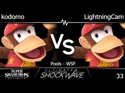 USW 33 - kodomo (Diddy) vs LightningCam (Diddy) Pools - WSF - SSBU