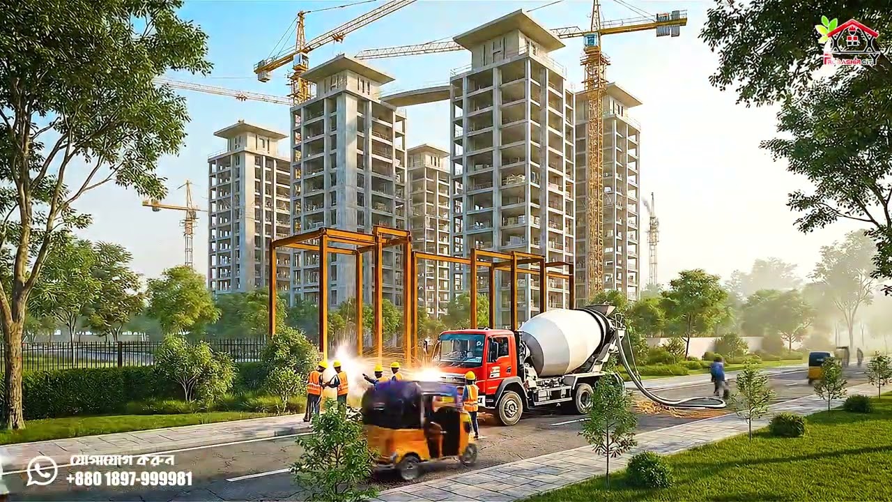 প্রবাসীদের জন্য নির্মাণ হচ্ছে দেশের প্রথম স্মার্ট ও অত্যাধুনিক “প্রবাসীর সিটি”  । Probashir city