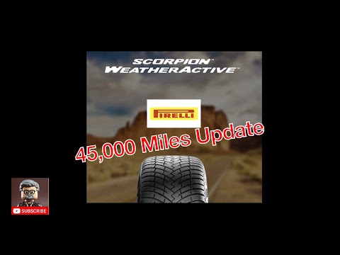 45,000 miles w/ Pirelli Weatheractive Tires (can I really get 100,000 miles out of these on Tesla??)
