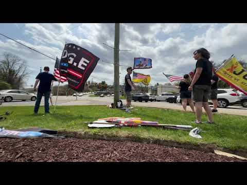 LIVE EASTER RAGE FLAG WAVE