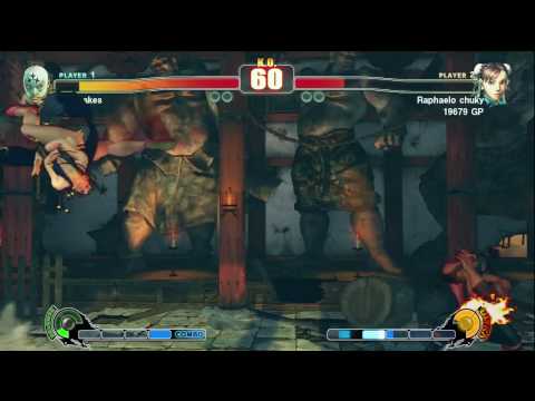 SFIV: Stevercakes (El Fuerte) vs Raphaelo chuky (Chun Li)