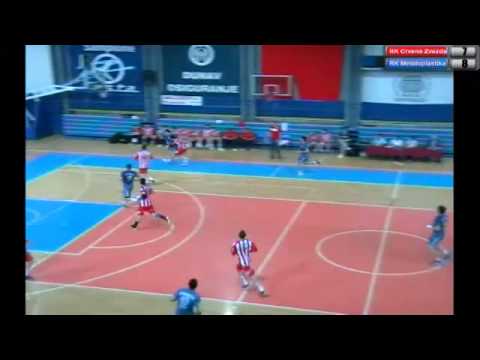 28.05.2014 RK Crvena Zvezda - RK Metaloplastika - 1.poluvreme