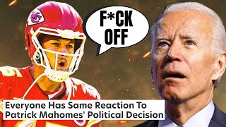 Patrick Mahomes REFUSES To Get Political | Woke Media Wants Him To Endorse Biden, Push Gun Control!