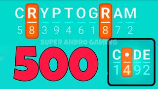 CRYPTOGRAM 500