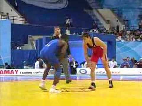 WM Baku 66kg Martin Daum - KALIMASI Sabith (Kongo)