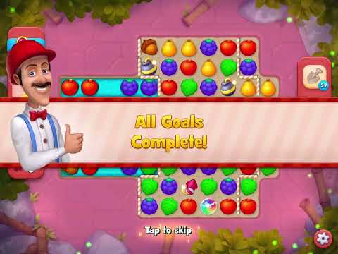 Gardenscapes Level 4437 With No Boosters - Hard Level - Ancient Egypt Expedition