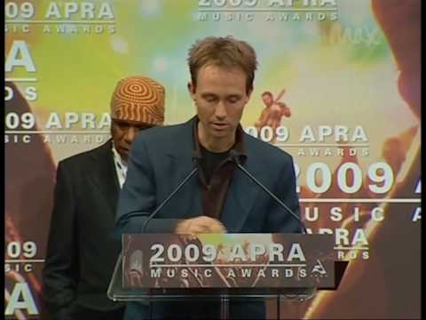 Gurrumul Wins Breakthrough Artist Of the Year (2009 APRA Awards)