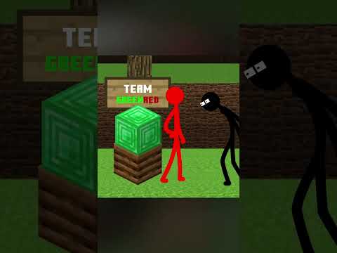 Stickman VS Minecraft: Powerful Emerald Battle - AVM Shorts Animation