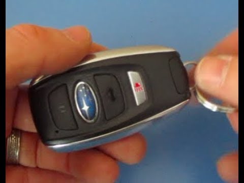 How To Replace Subaru Key Fob Battery DIY 2014 2015 2016 2017 2018 2019 2020