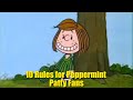 Peppermint Patty Aaugh 10 Rules For Peppermint Patty Fans