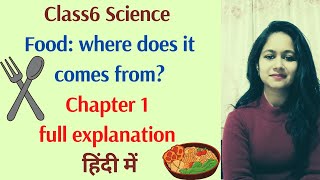Class6th Food: where does it comes from? Chapter 1
