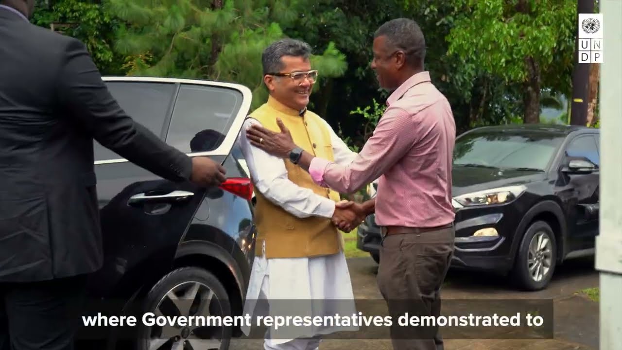 India’s Minister Visits UNDP-SCR-K Project in the Kalinago Territory