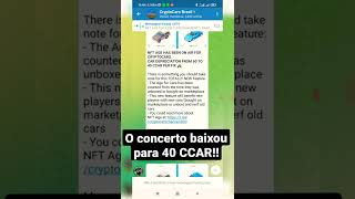 CCAR Implementa Sistema de Idade nos Carros! Token CRYPTOCARS em Alta #shorts