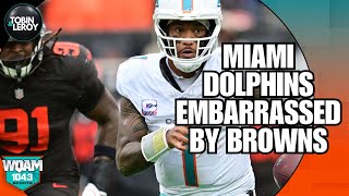 Miami Dolphins Embarrassed By Browns, Miami Hurricanes Lose To LOU, Panthers Slumping, Heat Starting