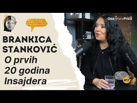 Brankica Stanković: O prvih 20 godina Insajdera | OdaBrana priča | E017