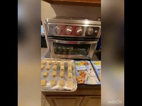 Best way to bake cookies in Cuisinart Air Fryer Toaster Oven