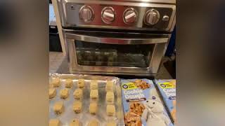 Best way to bake cookies in Cuisinart Air Fryer Toaster Oven