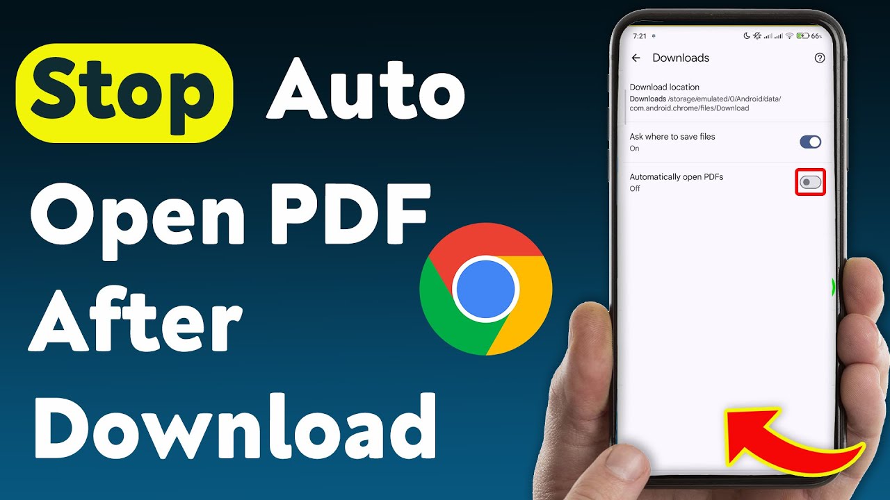 How To Stop Auto Open PDF In Chrome After Download (Updated)