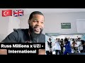 Russ Millions x UZI - International (Official Music Video) | American Reaction🇺🇸
