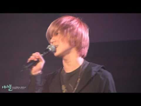 [fancam] 101128 SHINee taemin sings jonghyun's part in RDD @ GS25 Love Concert