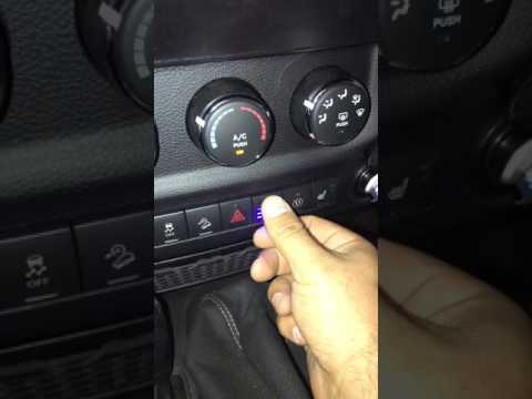 Jeep Wrangler JK light switch mod ARB IPF 900