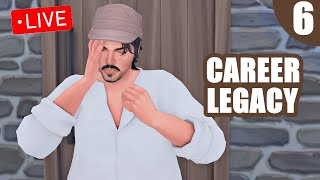 Career Legacy Challenge #6 (Culinary) Opening a restaurant is hard! | Sims 4 Live Steam