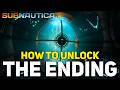 Subnautica 2 How To Unlock The Ending Axum Vision Turbine Alien Ruins
