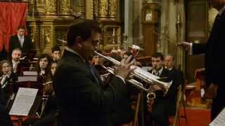 preview picture of video 'Banda de Santa Cecilia de Elciego - Concierto Santa Cecilia 2014 - (LA VIRGEN DE LA MACARENA)'