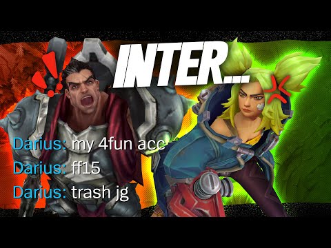 I got INTED by my TOPLANER ALL GAME, and I STILL CARRIED