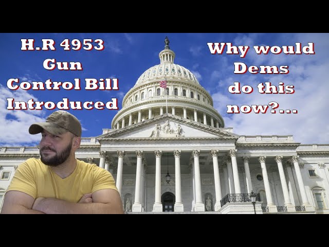 New Dem Gun Control Bill Introduced in Congress… This is what DESPERATION looks like...