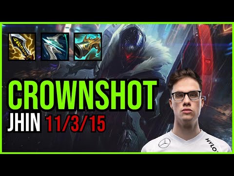 CROWNSHOT - JHIN vs. EZREAL ADC | EUW GRANDMASTER | PATCH 10.25